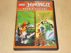 DVD - LEGO NINJAGO MASTERS OF SPINJITZU DOUBLE FEATURE SEASON ONE & TWO - Picture 1 of 4