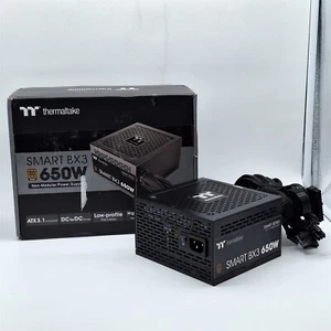 Thermaltake Smart BX3 650W 80+ Bronze ATX Power Supply; Non-Modular-NOT WORKING- - Zdjęcie 1 z 4