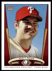 2002 Topps 206 Team Series 2 Scott Rolen Philadelphia Phillies #T206-16 - Picture 1 of 2