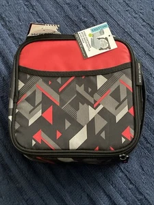 Attic Zone Food Container WITHOUT Water Bottle And Ice Pack New Red Gray Black - Picture 1 of 11