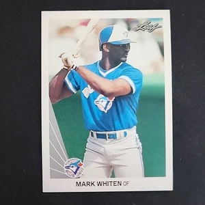 1990 Leaf - #396 Mark Whiten (RC) - Picture 1 of 2