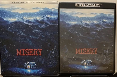 Misery (1990) Kino Lorber 4k Blu-ray With OOP RARE Slipcover Kino Lorber Foto 1 de 3