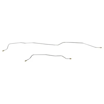 1957 Chevrolet Bel Air Nomad 210 150 Rear Axle Brake Line Kit, Stainless Steel - Image 1 of 4