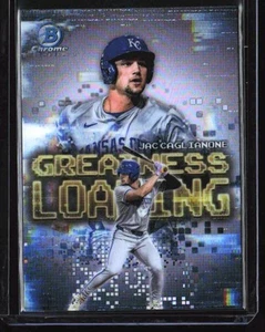 2025 Bowman #GL-21 Jac Caglianone Greatness Loading - Picture 1 of 2