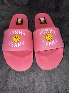 TOMMY HILFIGER Badelatschen SMILEY BUBBLE Rosa Gr. 40 - Bild 1 von 4