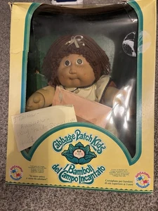 1983 Cabbage Patch Kids Puppe Italienisch I Bamboli del Campo Incantato Neu im Karton - Bild 1 von 6