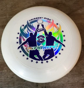 Whamo Frisbee Ultimate Disc 175G weiß - irisierend - Alter 5+ 10,5" - Bild 1 von 8