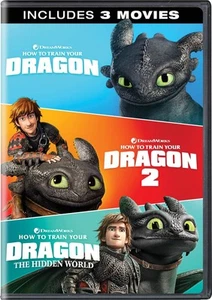 How To Train Your Dragon: 3-Movie Collection (DVD) Jay Baruchel (US IMPORT) - Picture 1 of 3