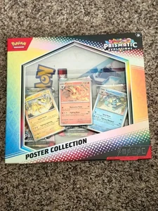 NEW Prismatic Evolutions Poster Collection Pokemon TCG Factory Sealed - Picture 1 of 3