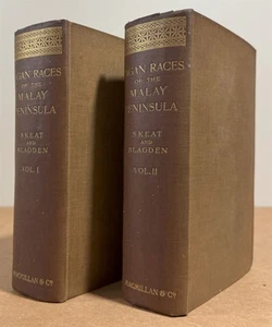 Pagen Races of the Malay Peninsula (Two Volumes) - Picture 1 of 1