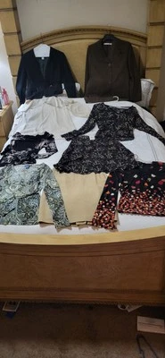 Business Lot Of  9 Top Brands: Ann Taylor,INC, Banana Republic Womens Size 6-8 - Image 1 of 4