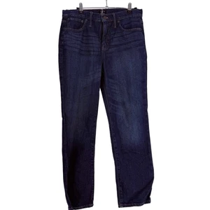 J. Jeans Crew Straight Dark Stretch Denim Taglia 29 Re-Imagine Nuovo con etichette Sostenibile - Foto 1 di 8