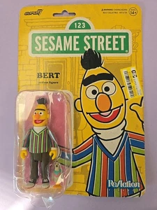 Bert Sesame Street 123 Super 7 Reaction Action Figure - Picture 1 of 3