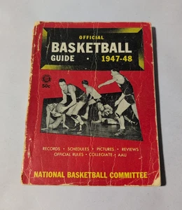 1947-48 OFFICIAL BASKETBALL GUIDE & OFFICIAL RULES NATIONAL BASKETBALL COMMITTEE - Bild 1 von 3