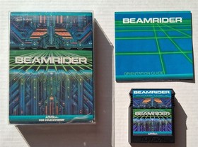 Coleco Colecovision - Beamrider - Complete in Box w/ clear collector case