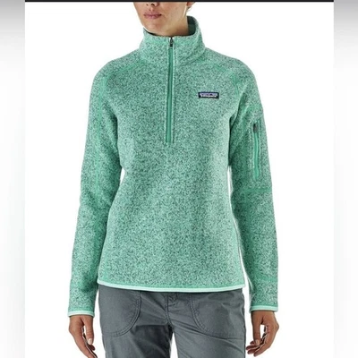 Usado en Excelente Condición Patagonia Better Suéter Cuarto Cremallera Pullover Foto 1 de 4