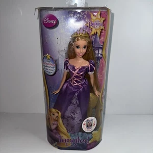 Disney Bambola Raperonzolo Estensioni Capelli Bionda T3244 Mattel 2010 - Foto 1 di 8