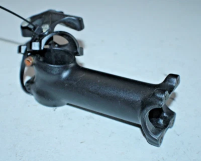MTB Stem 1 1/8" Threadless 105mm +/- 9º Rise 25.4mm Black Gravel USA Shipping :) - Image 1 of 4