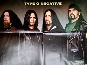RARE! Poster: TYPE O NEGATIVE from 2006 - 22 x 16 in. (55 x 40 cm) MINT COND. - Picture 1 of 1