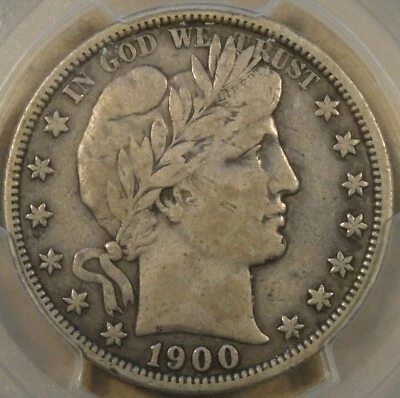 1900-O Barber Half Dollar 50c PCGS Certified VF20 - Image 1 of 4