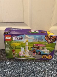 LEGO Friends Olivia's Electric Car Building Kit 41443 New Damaged Box - Picture 1 of 3