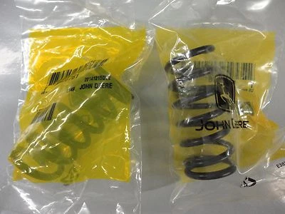JOHN DEERE Genuine Seat Springs M128761 Set of 2 LT 133 150 155 160 166 170 180 - Image 1 of 2