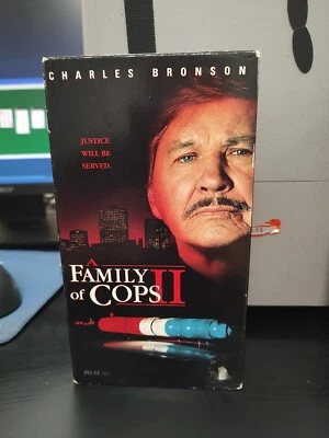Family Of Cops II 2 (VHS 1996) Charles Bronson Greene Alliance RARE CULT HTF NM - Image 1 of 4