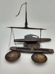 S-153 C. 1790 - 1850 Burmese Opium Balance - Picture 1 of 4