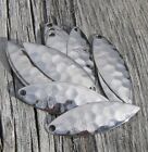 Size 3 Nickel Hex Willow Leaf Spinner Blades- Lot of 50 D4
