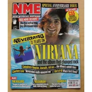 NIRVANA NME MAGAZINE SEPT 23 2006 NEVERMIND 15 YEARS ON COVER WITH MORE INSIDE U - Picture 1 of 1