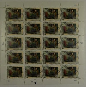 US SCOTT 3338 PANE OF 20 OLMSTED 33 CENTS FACE MNH - Picture 1 of 1