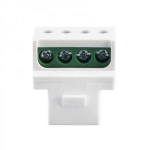 Gold-Plated RJ11 Cat3 Voice Telephone Jack Socket Module for Clear Communication - Photo 1/6