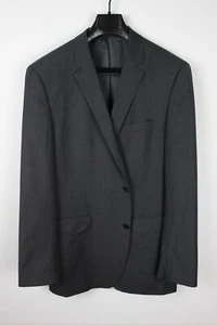 HUGO BOSS "Keys12/Shaft2" REDA Super 110s Gray Blazer Sport Coat, Size 44L - Picture 1 of 8
