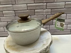 Masterclass Premium PFOA free 6.5”cream mint & speckled sauce Pan NWT - Picture 1 of 8