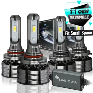Kit combinado de faros LED Syneticusa 9005+9006 bombillas CSP haz alto bajo - Imagen 1 de 9