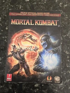 Mortal Kombat Prima Official Strategy Guide Xbox 360 PS3 with Fatality Cards - Picture 1 of 10