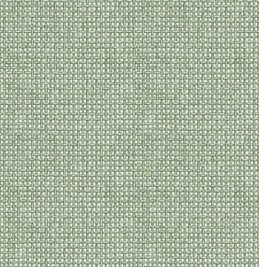 4014-26438 Zia Green Basketweave Faux Grasscloth Wallpaper Non Woven Unpasted W - Picture 1 of 3