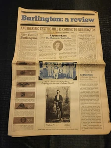 1973-BURLINGTON MILLS GOLDEN ANNIVERSARY ISSUE NEWSPAPER - Picture 1 of 7