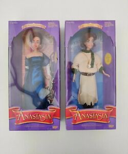 Vintage 1997 Galoob Anastasia Anya Dolls Fantasy in Paris Peasant MIB Boxed 