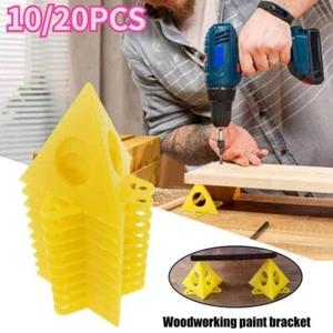 10/20pcs Pyramid Stands Tool Feet Woodworking Carpenter Accessories Paint Pads - Picture 1 of 11