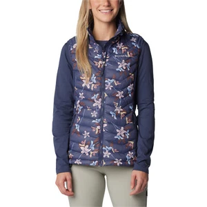chalecos Mujer, Columbia Powder Pass Vest, marina - Imagen 1 de 4