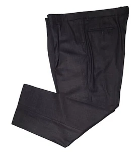 Verdi Made In Italy Lana Merinos By Verbiella Brown Wool Pants - Picture 1 of 13