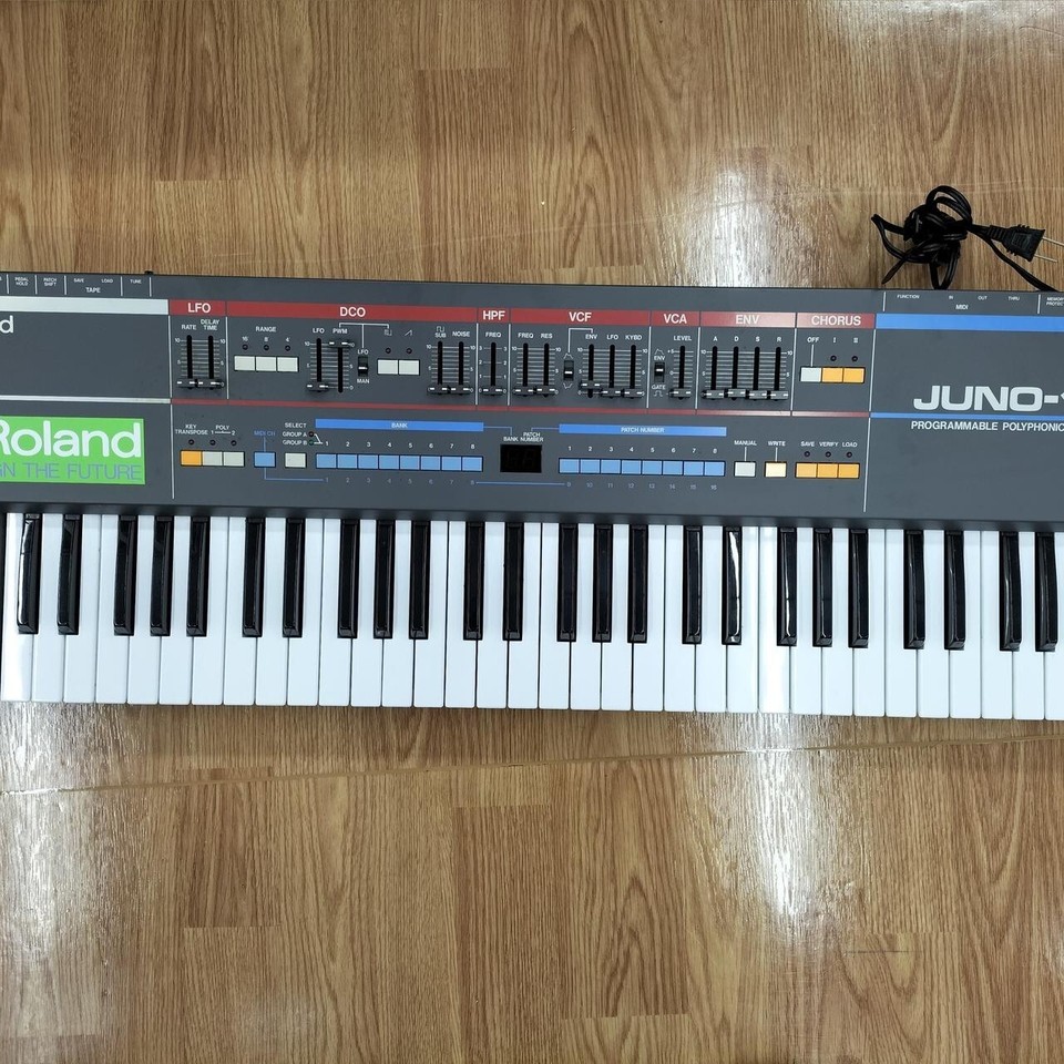 【希少】 ローランド JUNO-106S ヴィンテージ シンセサイザー JUNO-X】Roland シンセサイザー新製品登場！｜島村楽器 川崎