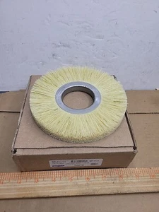 Qty: 1 Osborn 20516 Wheel Brush: 6" Wheel Dia, Crimped 2" Hole, Natural Fiber - Picture 1 of 2