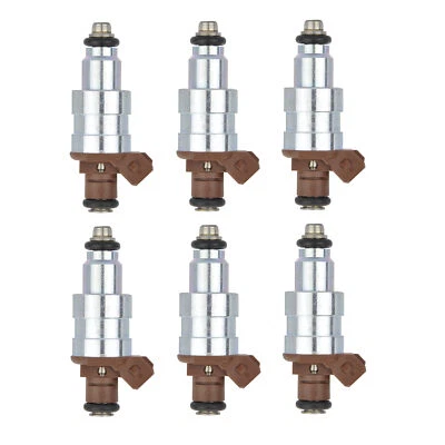 6 boquillas inyectoras de combustible para Jeep Cherokee Comanche Wrangler 1991 1992 1993 4,0 L Foto 1 de 4