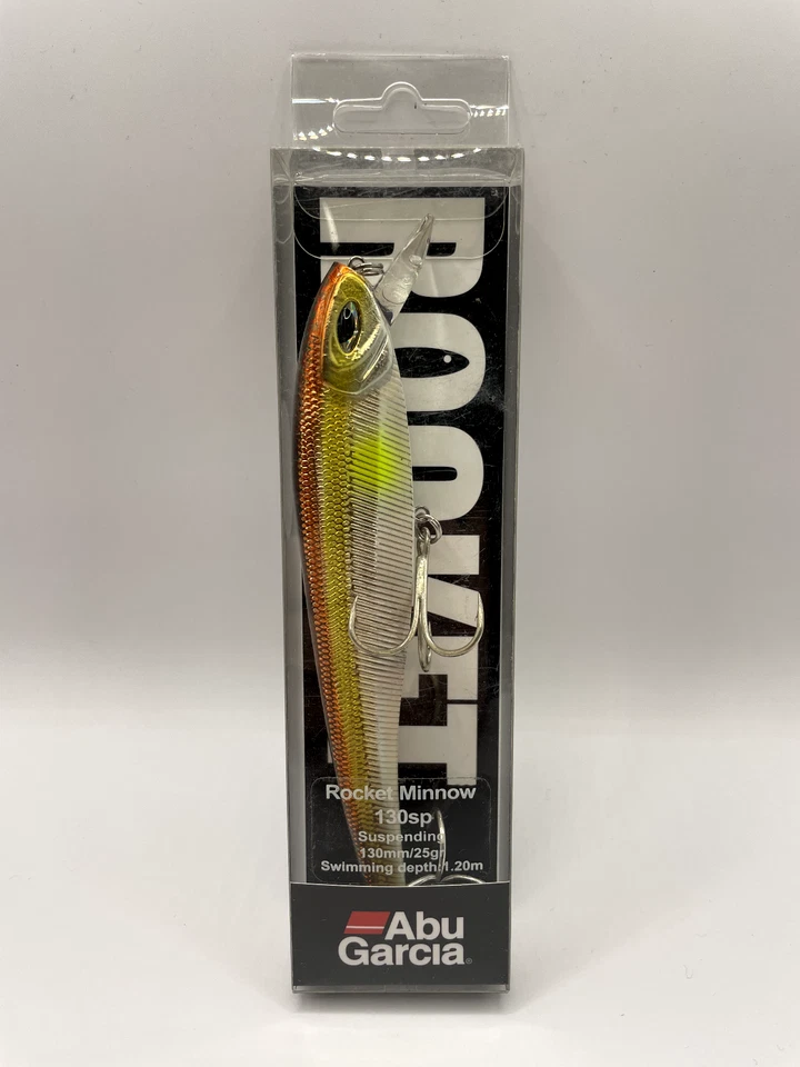 Abu Garcia Rocket Minnow 130sp 25g, Wobbler Angelzubehör Spinnfischen - Bild 1 von 1