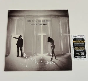 NICK CAVE SIGNED PUSH THE SKY AWAY PLATTE LP HANDSIGNIERT JSA COA - Bild 1 von 3