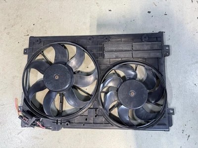 Conjunto de ventilador de refrigeração motor radiador Volkswagen Beetle Jetta GLI 2015-2018 fabricante de equipamento original - Imagem 1 de 4