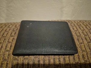 Coach Portafoglio Uomo Bifold Pelle Nero - Foto 1 di 4