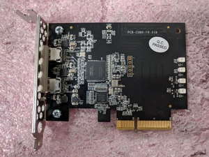 Sonnet PCB-CUBO-FR-X1B Thunderbolt 2 PCI-E Addon Upgrade Card Low Profile | O627 - Afbeelding 1 van 9